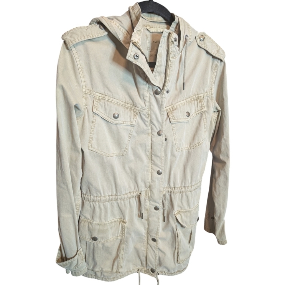 Aritzia Talula Utility Cargo Jacket | Tan